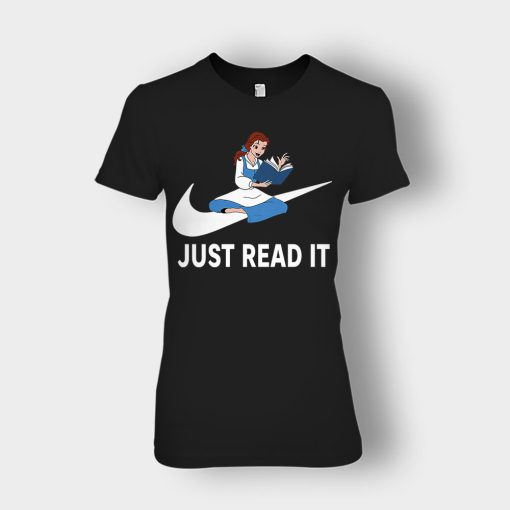 Just-Read-It-Disney-Beauty-And-The-Beast-Ladies-T-Shirt-Black