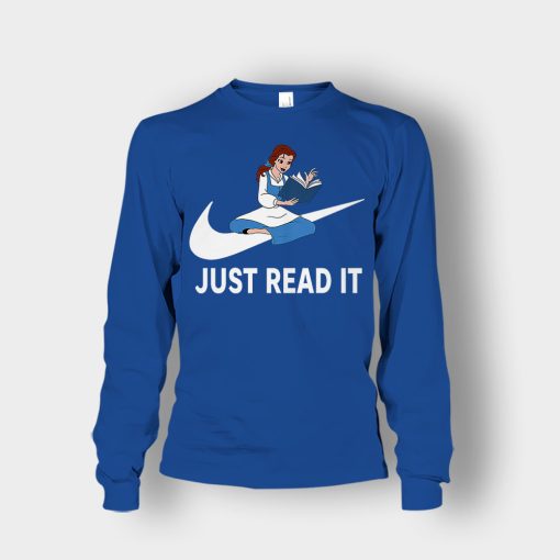 Just-Read-It-Disney-Beauty-And-The-Beast-Unisex-Long-Sleeve-Royal