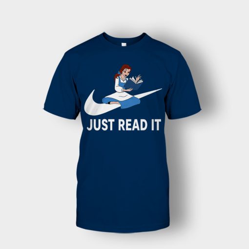 Just-Read-It-Disney-Beauty-And-The-Beast-Unisex-T-Shirt-Navy