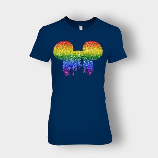 LGBT-Disneyland-Castle-Disney-Mickey-Inspired-Ladies-T-Shirt-Navy
