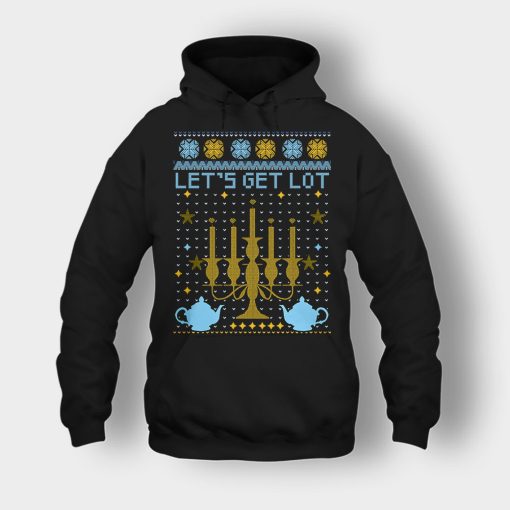 Lets-Get-Lot-Xmas-Disney-Beauty-And-The-Beast-Unisex-Hoodie-Black