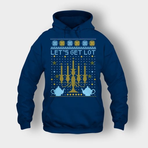 Lets-Get-Lot-Xmas-Disney-Beauty-And-The-Beast-Unisex-Hoodie-Navy