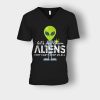 Lets-See-Them-Aliens-Storm-Area-51-Event-Quote-Unisex-V-Neck-T-Shirt-Black