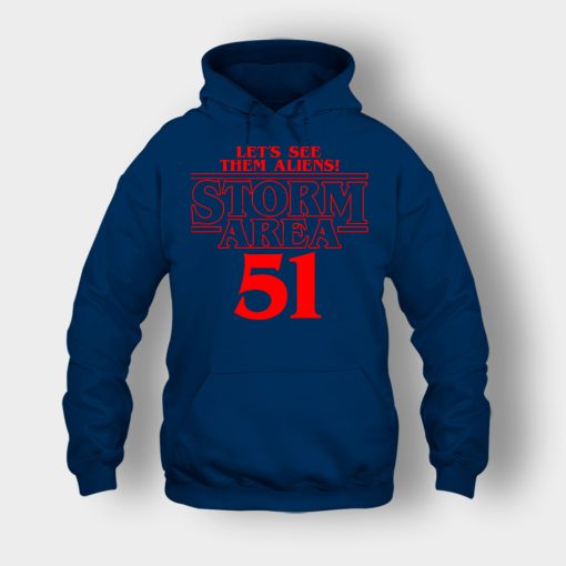 Lets-see-them-Aliens-Storm-Area-51-Stranger-Things-Unisex-Hoodie-Navy