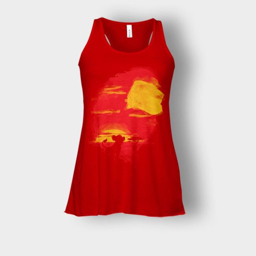 Lion-King-Daddy-Disney-Inspired-Bella-Womens-Flowy-Tank-Red