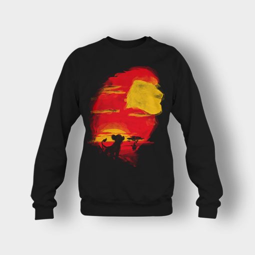 Lion-King-Daddy-Disney-Inspired-Crewneck-Sweatshirt-Black