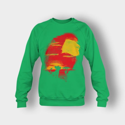 Lion-King-Daddy-Disney-Inspired-Crewneck-Sweatshirt-Irish-Green