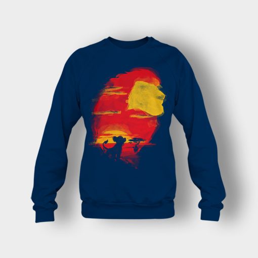 Lion-King-Daddy-Disney-Inspired-Crewneck-Sweatshirt-Navy