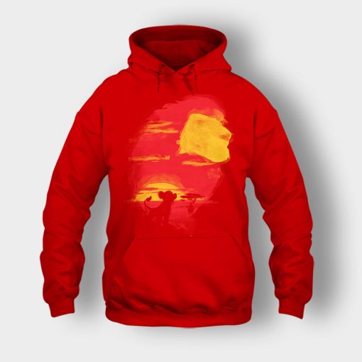 Lion-King-Daddy-Disney-Inspired-Unisex-Hoodie-Red