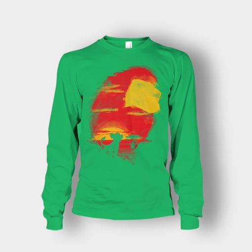 Lion-King-Daddy-Disney-Inspired-Unisex-Long-Sleeve-Irish-Green