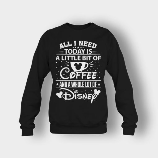 Little-Bit-Coffee-Disney-Inspired-Crewneck-Sweatshirt-Black