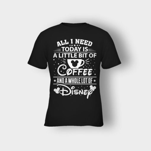 Little-Bit-Coffee-Disney-Inspired-Kids-T-Shirt-Black