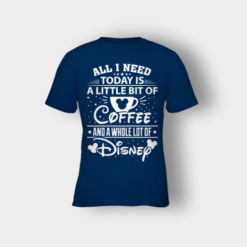 Little-Bit-Coffee-Disney-Inspired-Kids-T-Shirt-Navy