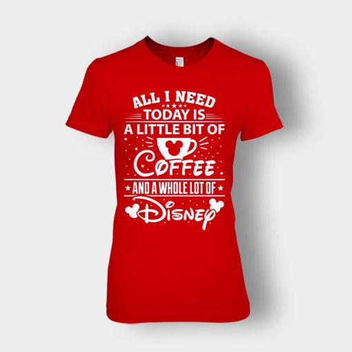 Little-Bit-Coffee-Disney-Inspired-Ladies-T-Shirt-Red