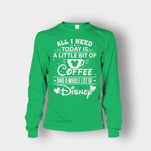 Little-Bit-Coffee-Disney-Inspired-Unisex-Long-Sleeve-Irish-Green
