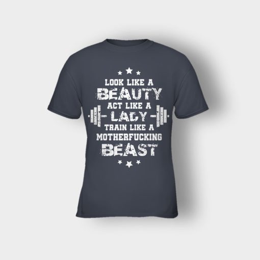 Look-Like-A-Beauty-Train-Like-A-Beast-Disney-Beauty-And-The-Beast-Kids-T-Shirt-Dark-Heather