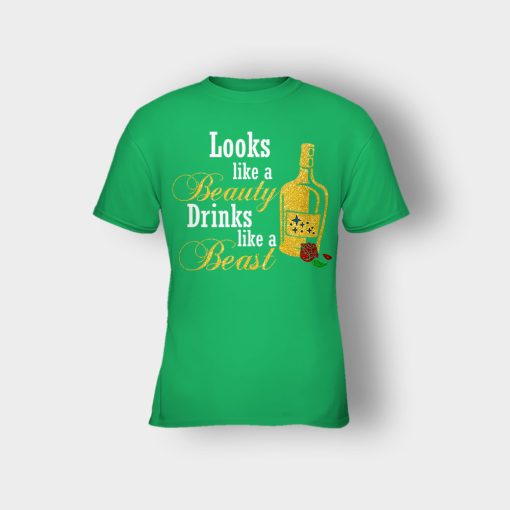Look-Like-The-Beauty-Drinks-Like-A-Beast-Disney-Beauty-And-The-Beast-Kids-T-Shirt-Irish-Green