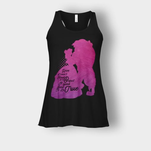 Love-Doesnt-Need-To-Be-Perfect-Disney-Beauty-And-The-Beast-Bella-Womens-Flowy-Tank-Black
