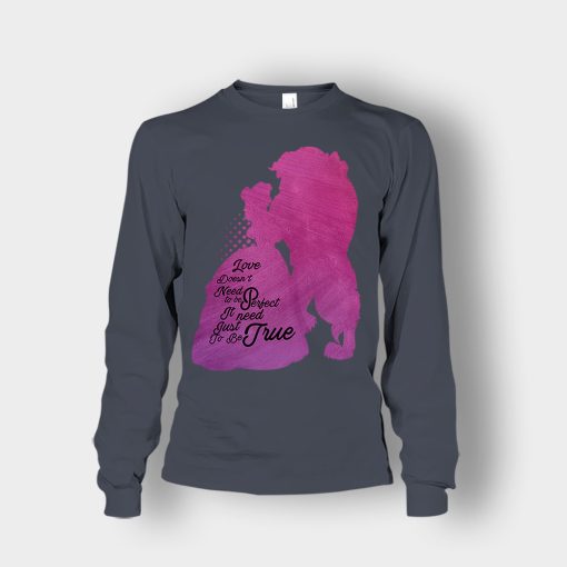 Love-Doesnt-Need-To-Be-Perfect-Disney-Beauty-And-The-Beast-Unisex-Long-Sleeve-Dark-Heather