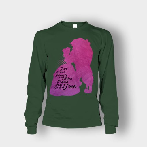 Love-Doesnt-Need-To-Be-Perfect-Disney-Beauty-And-The-Beast-Unisex-Long-Sleeve-Forest