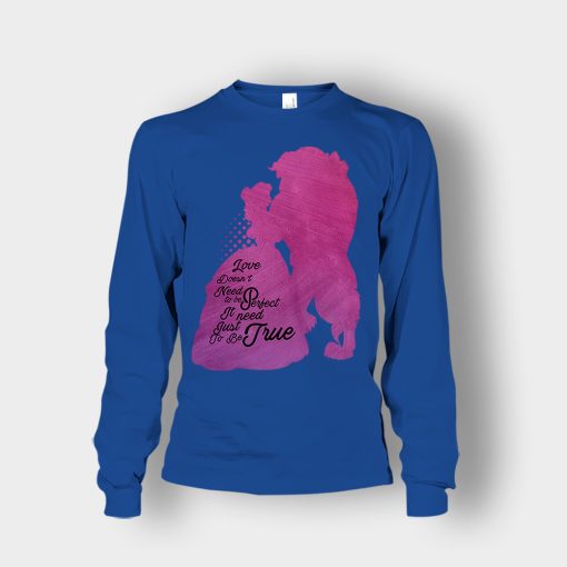 Love-Doesnt-Need-To-Be-Perfect-Disney-Beauty-And-The-Beast-Unisex-Long-Sleeve-Royal