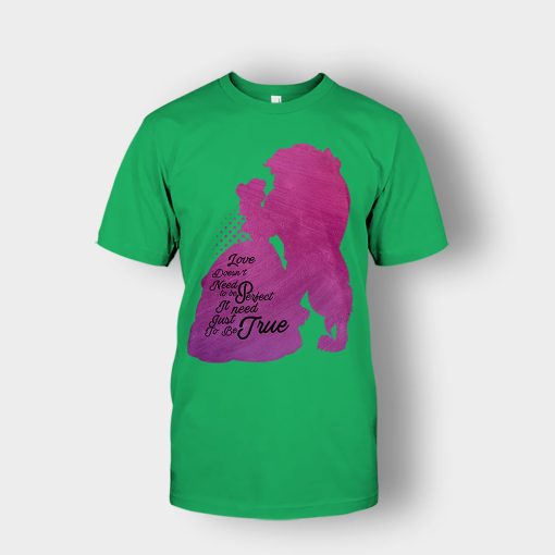 Love-Doesnt-Need-To-Be-Perfect-Disney-Beauty-And-The-Beast-Unisex-T-Shirt-Irish-Green