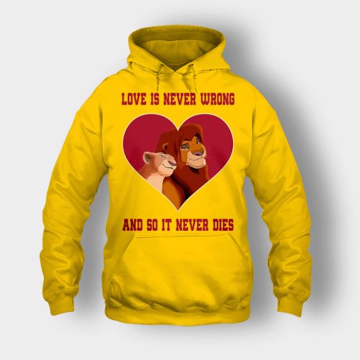 Love-Is-Never-Wrong-So-It-Never-Dies-The-Lion-King-Disney-Inspired-Unisex-Hoodie-Gold