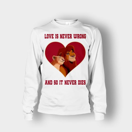 Love-Is-Never-Wrong-So-It-Never-Dies-The-Lion-King-Disney-Inspired-Unisex-Long-Sleeve-White