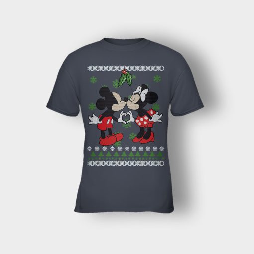 Love-Line-Christmas-Disney-Mickey-Inspired-Kids-T-Shirt-Dark-Heather