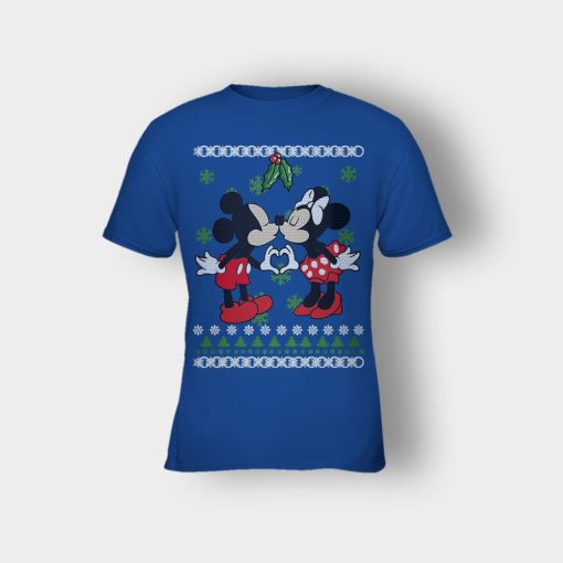Love-Line-Christmas-Disney-Mickey-Inspired-Kids-T-Shirt-Royal