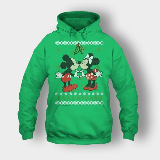 Love-Line-Christmas-Disney-Mickey-Inspired-Unisex-Hoodie-Irish-Green