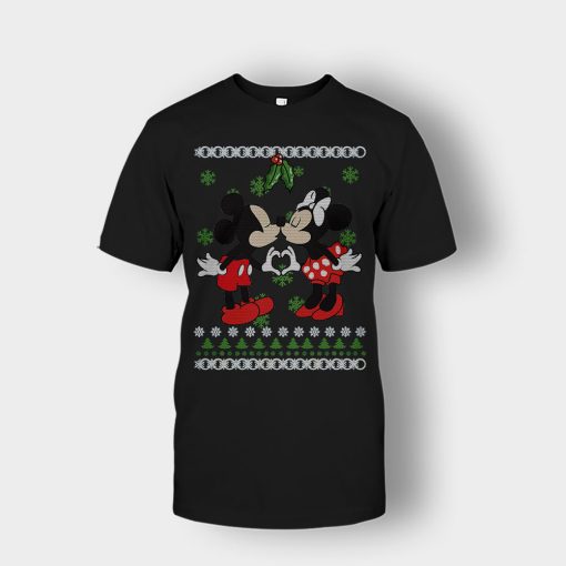 Love-Line-Christmas-Disney-Mickey-Inspired-Unisex-T-Shirt-Black