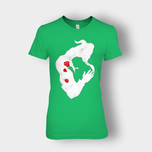 Love-No-Borders-Disney-Beauty-And-The-Beast-Ladies-T-Shirt-Irish-Green