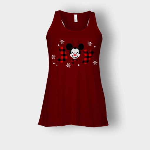 Magical-Christmas-Mouse-Disney-Inspired-Bella-Womens-Flowy-Tank-Maroon