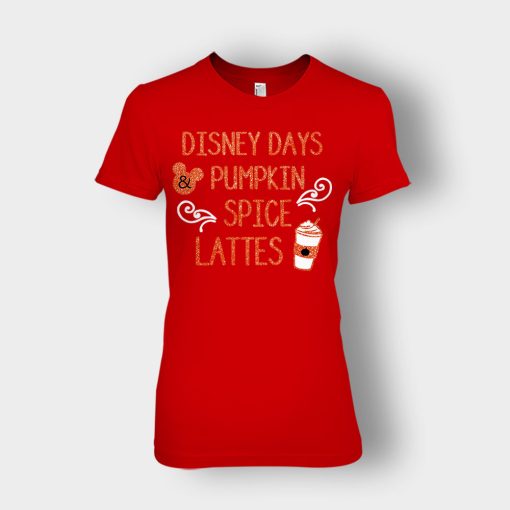 Magical-Days-and-Pumpkin-Spice-Disney-Inspired-Ladies-T-Shirt-Red