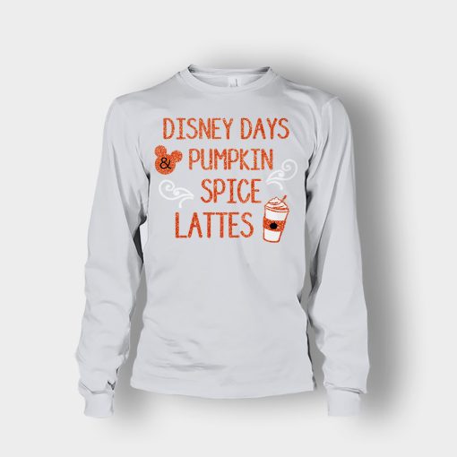 Magical-Days-and-Pumpkin-Spice-Disney-Inspired-Unisex-Long-Sleeve-Ash