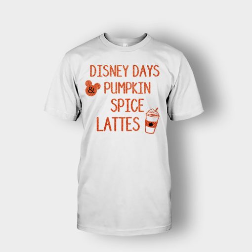 Magical-Days-and-Pumpkin-Spice-Disney-Inspired-Unisex-T-Shirt-White