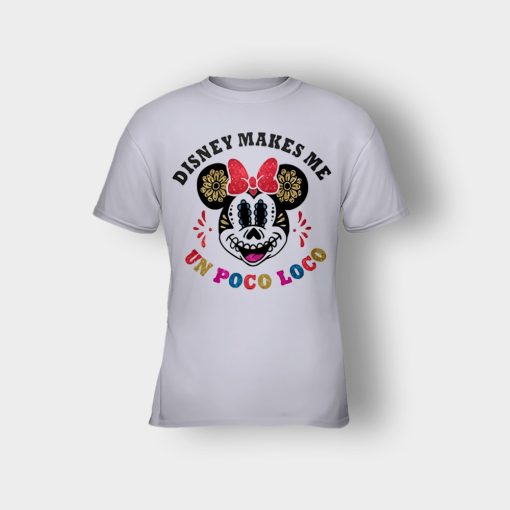 Magical-Un-Poco-Loco-Minnie-Disney-Mickey-Inspired-Kids-T-Shirt-Sport-Grey
