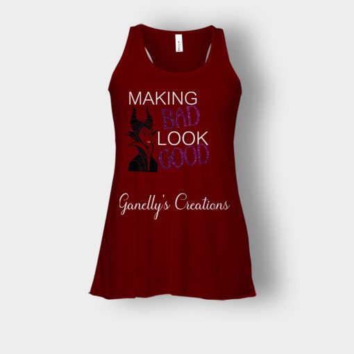 Making-Bad-Look-Good-Disney-Maleficient-Inspired-Bella-Womens-Flowy-Tank-Maroon