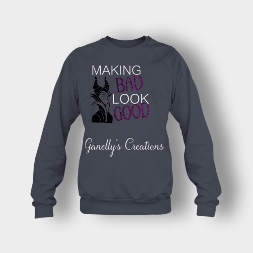 Making-Bad-Look-Good-Disney-Maleficient-Inspired-Crewneck-Sweatshirt-Dark-Heather