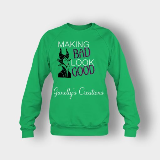 Making-Bad-Look-Good-Disney-Maleficient-Inspired-Crewneck-Sweatshirt-Irish-Green