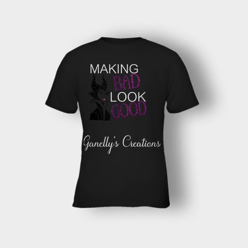 Making-Bad-Look-Good-Disney-Maleficient-Inspired-Kids-T-Shirt-Black