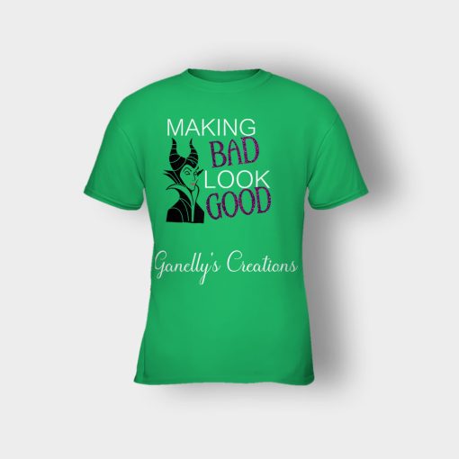 Making-Bad-Look-Good-Disney-Maleficient-Inspired-Kids-T-Shirt-Irish-Green