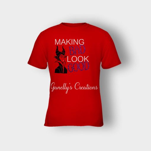 Making-Bad-Look-Good-Disney-Maleficient-Inspired-Kids-T-Shirt-Red