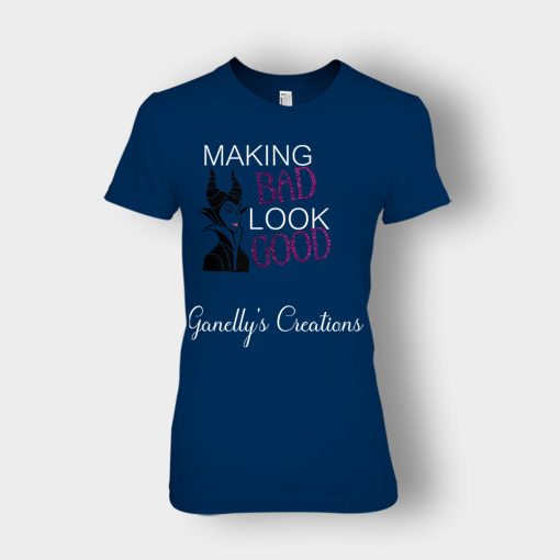 Making-Bad-Look-Good-Disney-Maleficient-Inspired-Ladies-T-Shirt-Navy