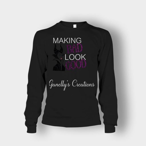 Making-Bad-Look-Good-Disney-Maleficient-Inspired-Unisex-Long-Sleeve-Black