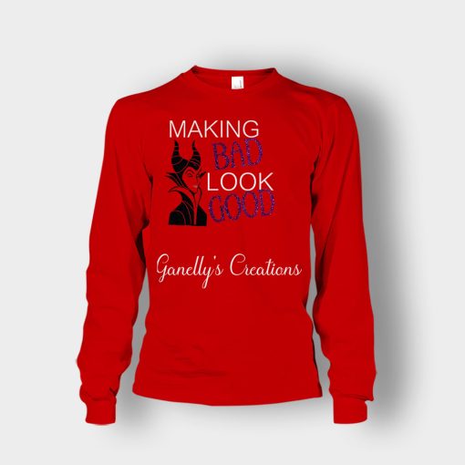 Making-Bad-Look-Good-Disney-Maleficient-Inspired-Unisex-Long-Sleeve-Red