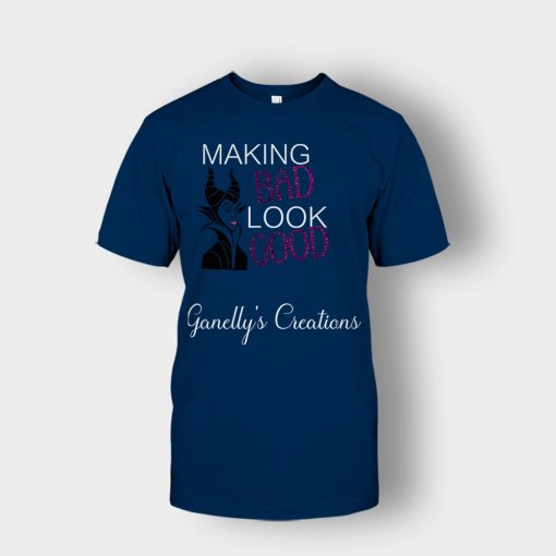 Making-Bad-Look-Good-Disney-Maleficient-Inspired-Unisex-T-Shirt-Navy