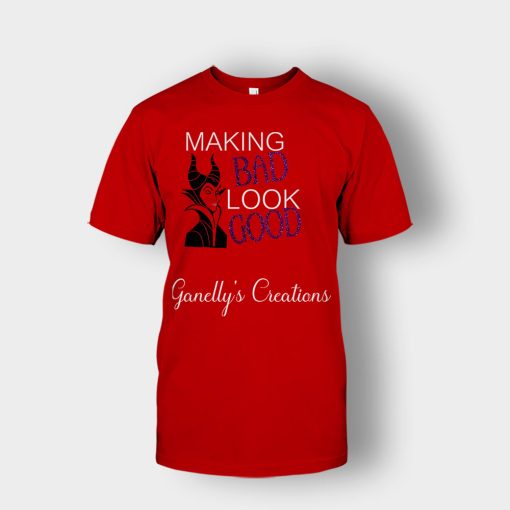 Making-Bad-Look-Good-Disney-Maleficient-Inspired-Unisex-T-Shirt-Red