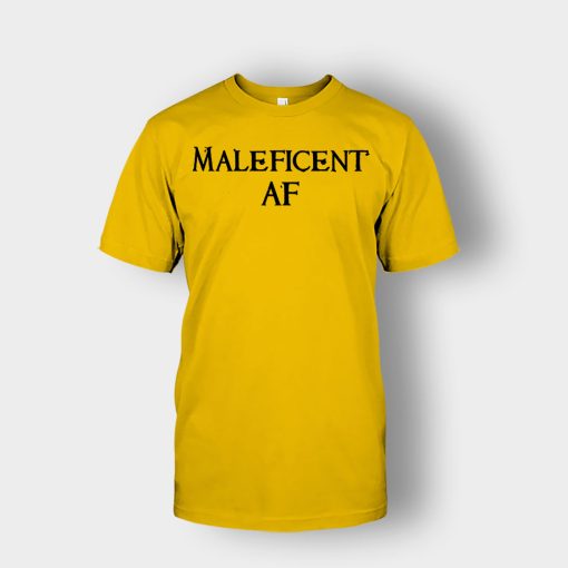 Maleficent-AF-T-Disney-Maleficient-Inspired-Unisex-T-Shirt-Gold